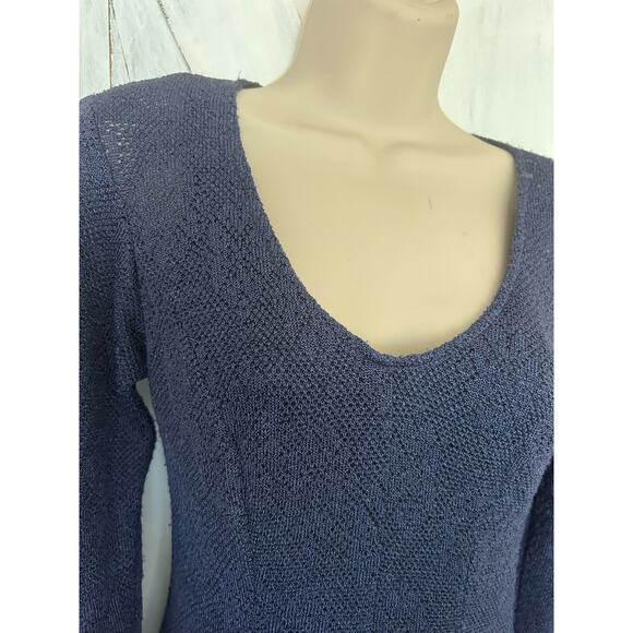 Rabbit Rabbit Rabbit Long Dress Sapphire Blue 8 - Picture 3 of 7